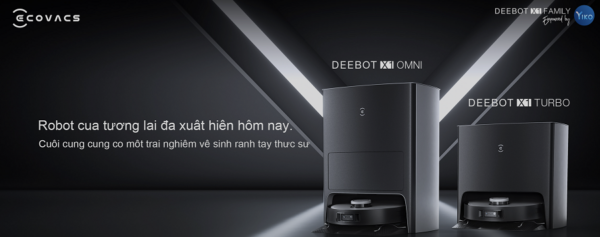 Robot hút bụi lau nhà